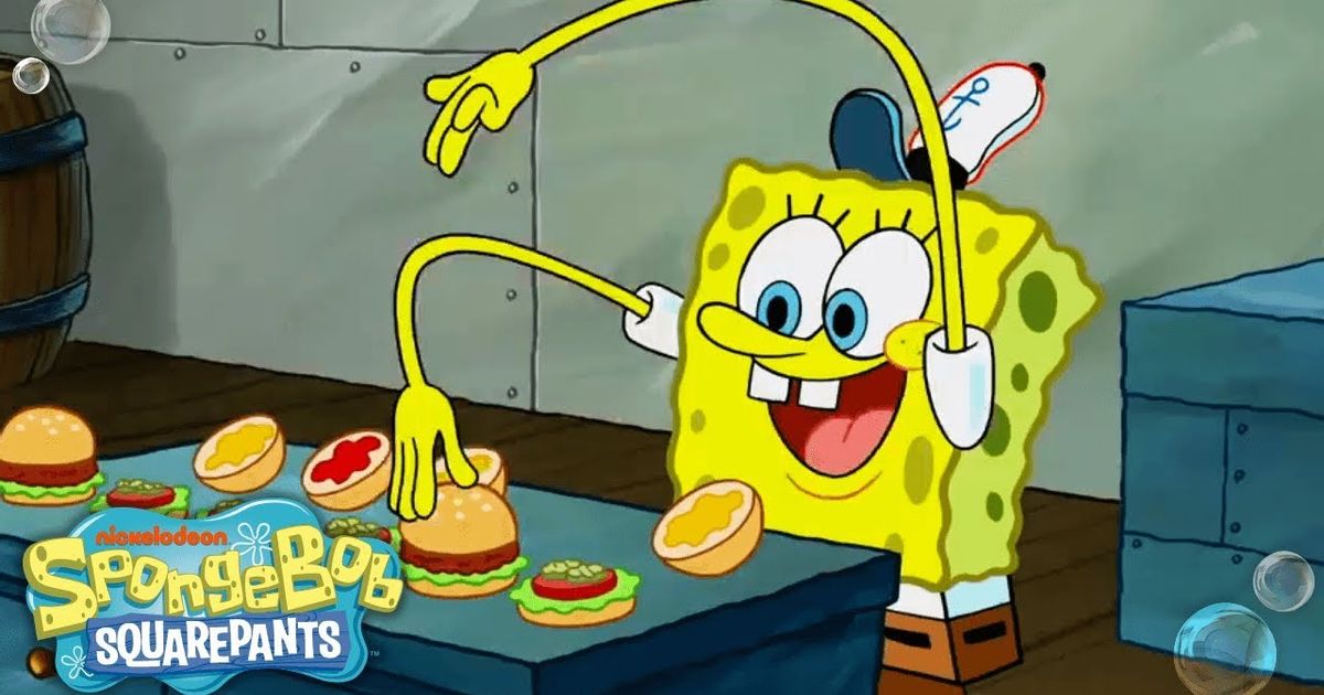 トップ13のクラビーパティの瞬間 Top 13 Krabby Patty Moments Voicetube 動画で英語を学ぶ