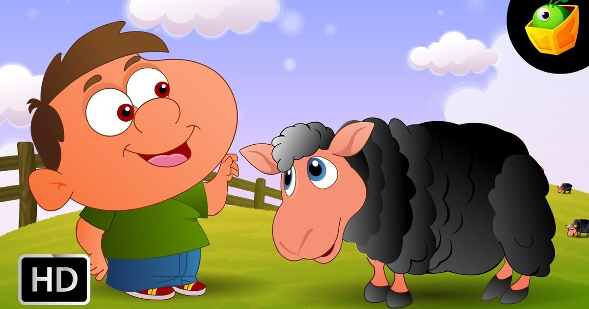 Baa Baa Black Sheep 英語童謠 兒童卡通 動畫童謠 Baa Baa Black Sheep English Nursery Rhymes Cartoon Animated Rhymes For Kids Voicetube 看影片學英語