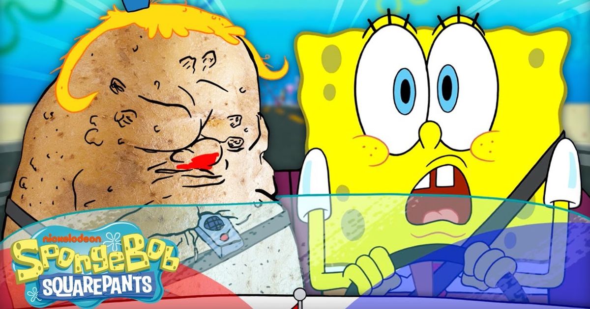 スポンジボブがパフさんの教習所に帰ってきた!| フルシーン「ポテトパフ」｜SpongeBob (スポンジ・ボブ) (SpongeBob's Back  in Ms. Puff's Driving School! | Full Scene 'Potato Puff' | SpongeBob) -  VoiceTube 動画で英語を学ぶ