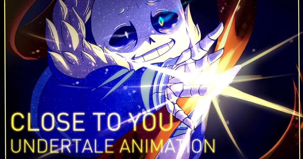 ☆CLOSE TO YOU Undertale Animation☆ animated gif