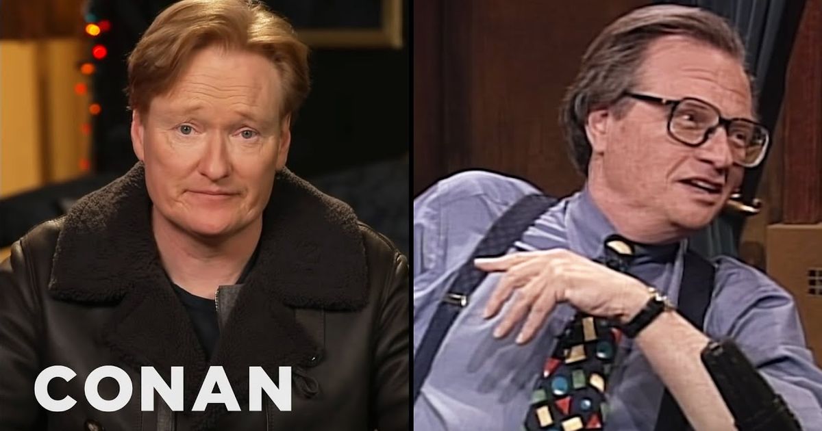 コナンはラリー キングを覚えている Conan On Tbs Conan Remembers Larry King Conan On Tbs Voicetube 動画で英語を学ぶ