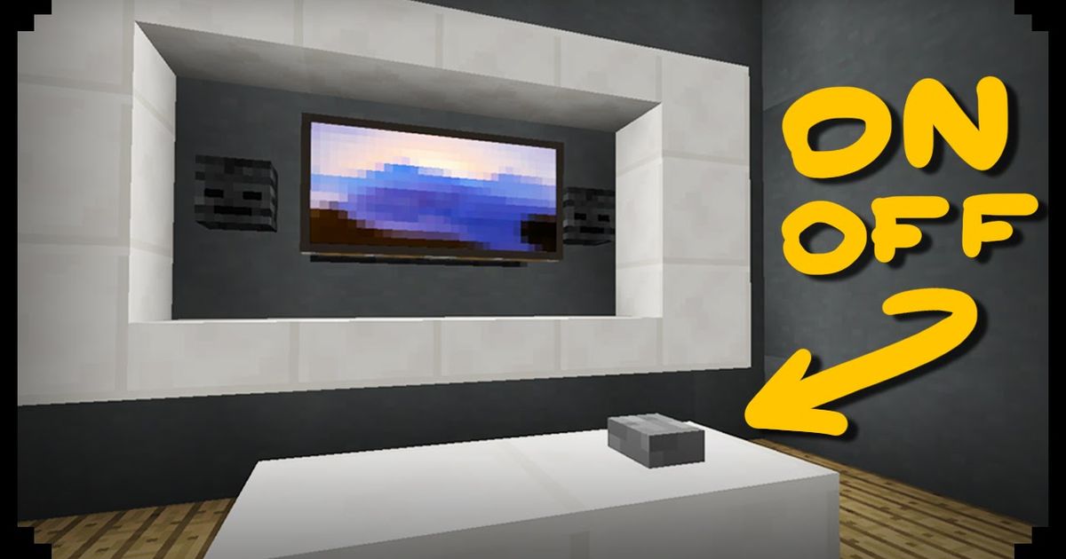 マインクラフト 働くテレビの作り方 Minecraft How To Make A Working Tv Voicetube 動画で英語を学ぶ