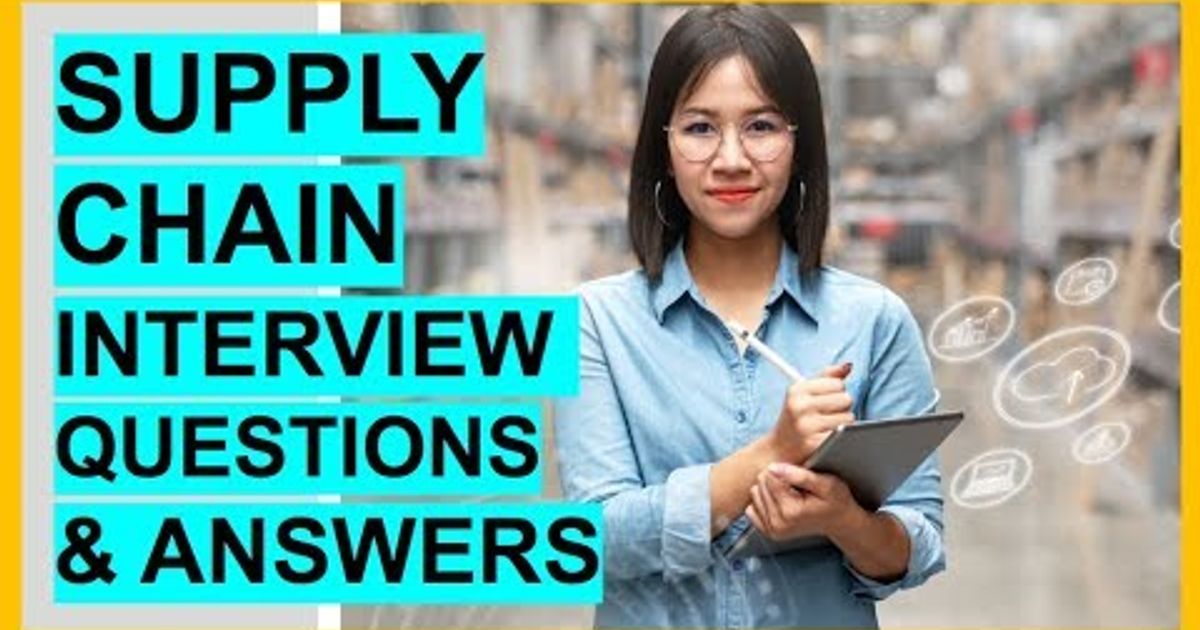 SUPPLY CHAIN Interview Questions And TOP SCORING ANSWERS! VoiceTube Learn English through videos!