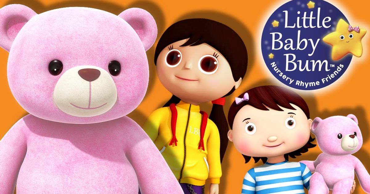 Teddy bear deals little baby bum