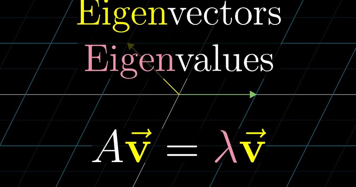 Eigenvectors And Eigenvalues Essence Of Linear Algebra Chapter 14 Voicetube 動画で英語を学ぶ