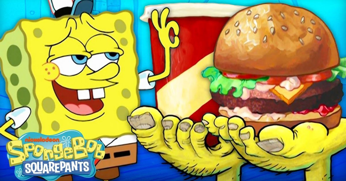 31 Ways to Deliver a Krabby Patty ? SpongeBob VoiceTube Learn