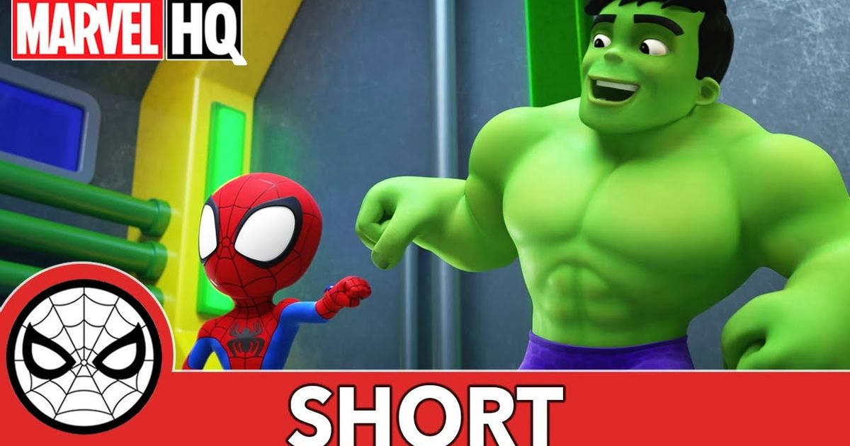 Meet Spidey and His Amazing Friends Short #3 | A Helping Hulk | @Disney ...