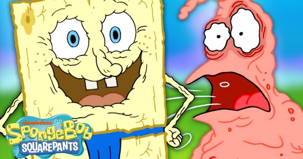 スポンジボブが乾くたび ??| スポンジ・ボブ (Every Time SpongeBob Dries Out SpongeBob)  VoiceTube 動画で英語を学ぶ