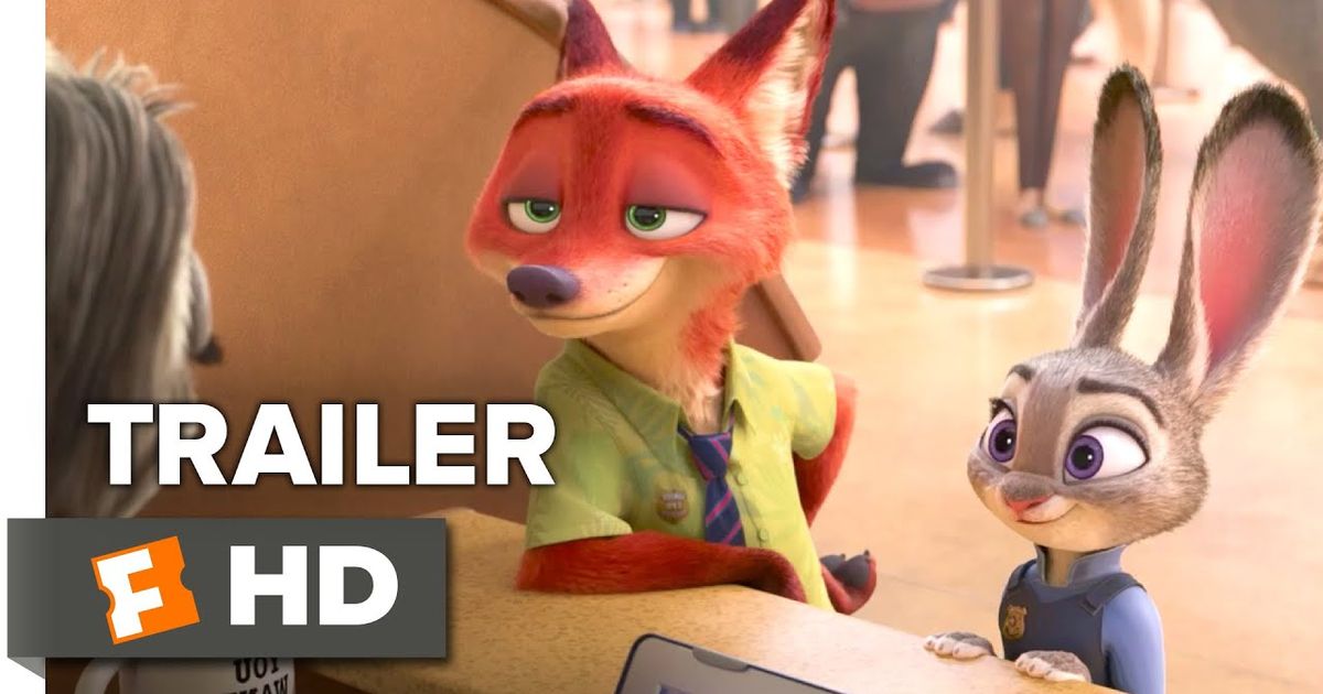 ズートピア公式ナマケモノ予告編(2016) - ディズニーアニメ動画HD (Zootopia Official Sloth Trailer ...