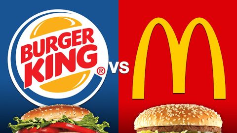 バーガーキング対マクドナルド (Burger King vs. McDonald's)