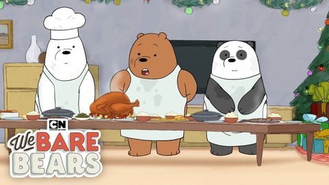 【看動畫學英文】《熊熊遇見你》最完美的聖誕派對 (Christmas Parties | We Bare Bears | Cartoon Network)