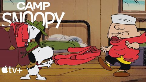 【看動畫學英文】和史努比一起穿衣服！ (Get Dressed with Snoopy! | Camp Snoopy | Cartoons for Kids)