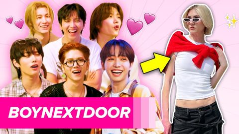 K-POPグループが私を1週間スタイリング。BOYNEXTDOOR (A K-Pop Group Styled Me For A Week Feat. BOYNEXTDOOR)