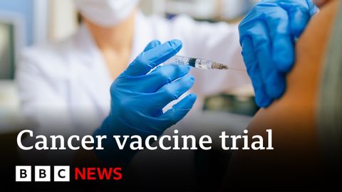 英國數千名癌症患者將試用個性化疫苗 | BBC 新聞 (Thousands of cancer patients to trial personalised vaccines in England | BBC News)