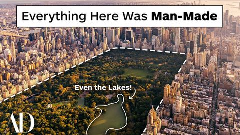 全世界最著名的「中央公園」是如何完全人工打造出來的？ (How Central Park Was Created Entirely By Design and Not By Nature | Architectural Digest)