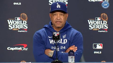 2024 World Series: Dave Roberts reacts to Yankees fan grabbing Mookie Betts, talks Dodgers bullpen