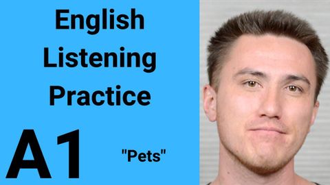 A1 英語聽力練習 - 寵物 (A1 English Listening Practice - Pets)