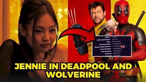 JENNIE APPEARS IN THE MARVEL MOVIE DEADPOOL AND WOLVERINE 2024