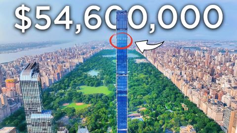 5,460万ドルのニューヨークのビリオネアズ・ロウのペントハウス！ (Inside a $54,600,000 Billionaires Row NYC Penthouse with Amazing City Views!)