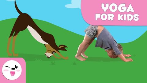 兒童與動物的瑜伽 - 微笑與學習 (Yoga for kids with animals - Smile and Learn)