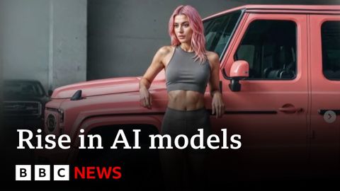 人工智能影響者的崛起引發倫理擔憂 | BBC News (Rise of AI influencers raising ethical concerns | BBC News)