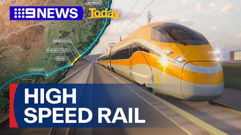 Australia's 40-year wait for high-speed rail line could be coming to an end | 9 News Australia