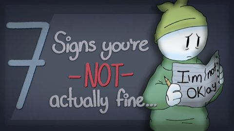 7 個跡象表明你並非真的 "我很好" (7 Signs You're Not Actually "I'm Fine")