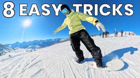 8 EASY SNOWBOARD TRICKS TO LOOK COOL