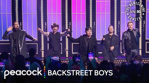 后街男孩：我想要那樣（現場）｜SNL50：返校日演唱會 (Backstreet Boys: I Want It That Way (Live) | SNL50: The Homecoming Concert)