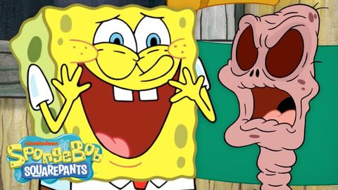 SpongeBob Meets Bikini Bottom’s OLDEST Fish! ? | Full Scene | @SpongeBobOfficial