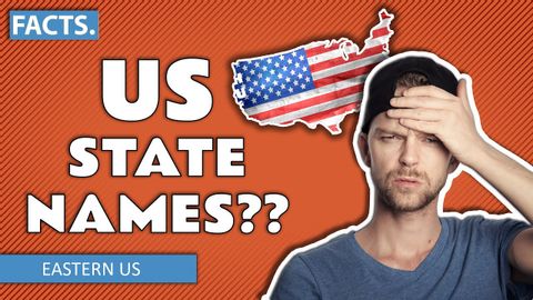 美國各州名稱的由來？| 美國東部 (How did US states get their names? | Eastern US)