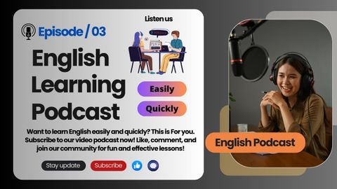 英語学習ポッドキャスト・カンバセーション・エピソード3｜初級｜英語学習ポッドキャスト (English Learning Podcast Conversation Episode 3 | Elementary | English Podcast For Learning English)