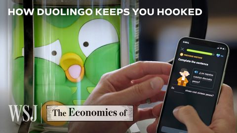 Duolingo、ユーザーの8割が未払いでも年間5億ドルを稼ぐ方法｜WSJ The Economics Of｜日本経済新聞 (How Duolingo Rakes in $500M Yearly When 80% of Its Users Don’t Pay | WSJ The Economics Of)