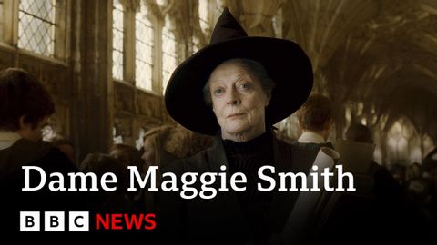 デイム・マギー・スミスに追悼の意を表する｜BBCニュース (Tributes paid to Dame Maggie Smith | BBC News)