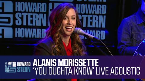 Alanis Morissette “You Oughta Know” on the Howard Stern Show