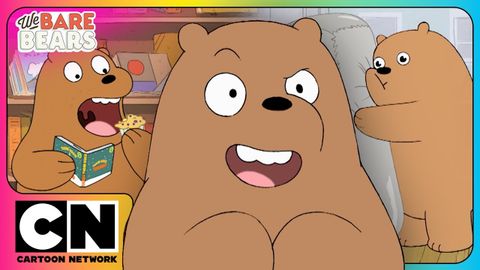 【看動畫學英文】大大吃個不停！ (Grizz Can't Stop EATING! ? ? | We Bare Bears | Compilation | Cartoon for Kids | Cartoon Network Asia)