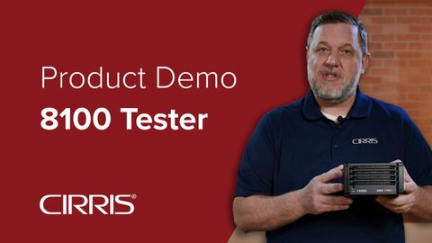 8100 | Product Demo | Cirris - Cable and Harness Testers