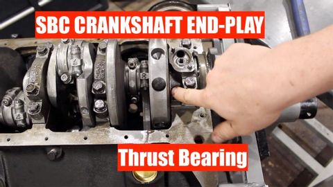 クランクシャフトのエンドプレイをチェック/調整する方法 SBC (Tech Tip!) (How to Check/Adjust Crankshaft End Play SBC (Tech Tip!))