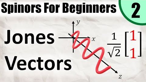 初心者のためのスピナー入門2：ジョーンズベクトルと光の偏光 (Spinors for Beginners 2: Jones Vectors and Light Polarization)