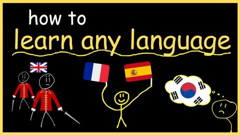 新しい言語を学ぶのは簡単だ。 (learning a new language is easy, actually)