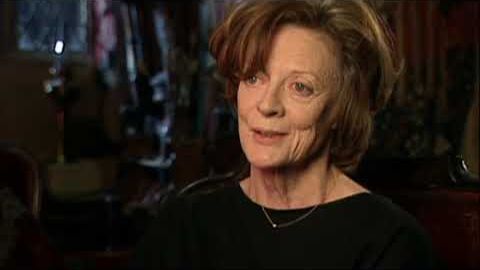 Interview of Dame Maggie Smith as Professor McGonagall in Harry Potter