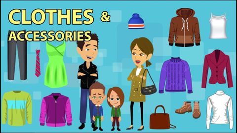 Clothes & Accessories Vocabulary