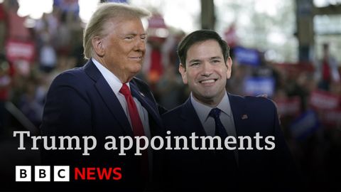 共和黨保住眾議院多數席位，特朗普任命有爭議的高層團隊 | BBC News (Trump appoints controversial top team as Republicans retain House majority | BBC News)