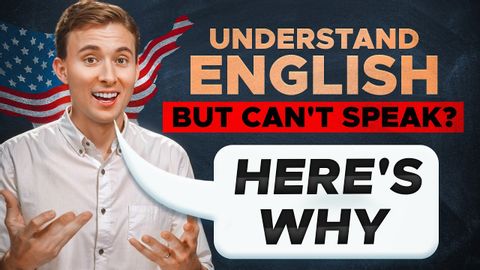 英語はわかるけど話せない？早く直す方法！ (Understand English But Can't SPEAK? How to Fix It Fast!)