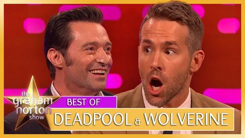 瑞安-雷諾茲與休-傑克曼分享搞笑故事｜死侍與金剛狼 (Ryan Reynolds & Hugh Jackman Share Hilarious Stories | Deadpool & Wolverine)