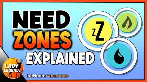 How NEED ZONES WORK in The Hunter Call of the Wild 2022!!!