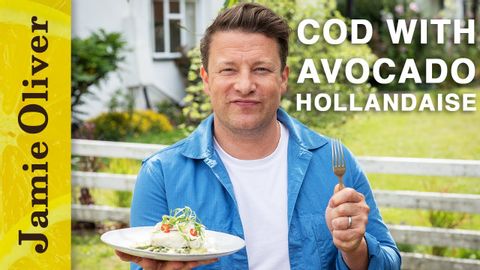 タラとアボカドのオランデーズ｜ジェイミー：Keep Cooking 家庭の味 (Cod with Avocado Hollandaise | Jamie: Keep Cooking Family Favourites)