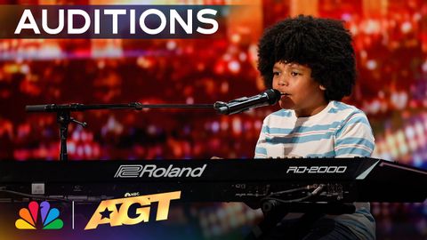 9歳のジャーニー、オリジナル曲 "Paradise "を歌う| オーディション｜AGT 2024 (9-Year-Old Journeyy Sings Original Song, "Paradise" | Auditions | AGT 2024)