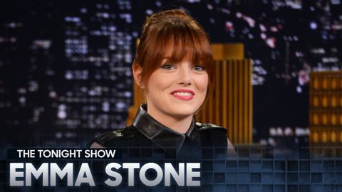 Emma Stone Is Obsessed with Mom Blogs, Talks The Amazing Spider-Man 2 | Fallon Flashback