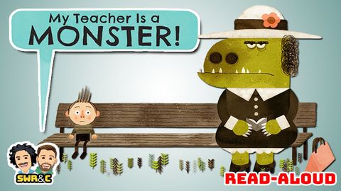 ? Read-Aloud | MY TEACHER IS A MONSTER! by Peter Brown